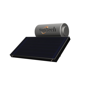 SunTech Ηλιακός Θερμοσίφωνας Χαμηλού Προφίλ 120lt (Διπλής Ενέργειας)